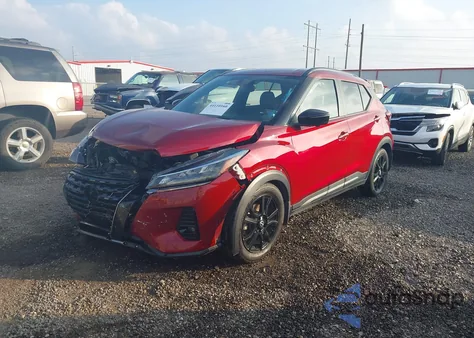 2022 Nissan Kicks Sr Xtronic Cvt из США, поврежденный, VIN 3N1CP5DV6NL486807